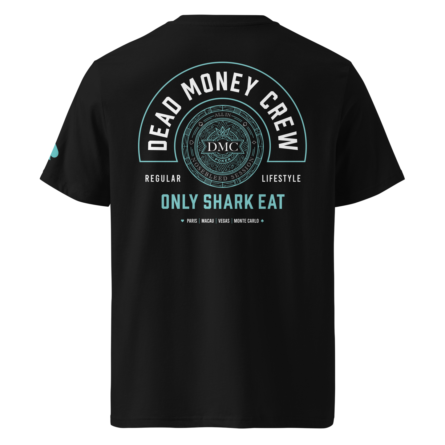 Tee Casino Royal Cyan