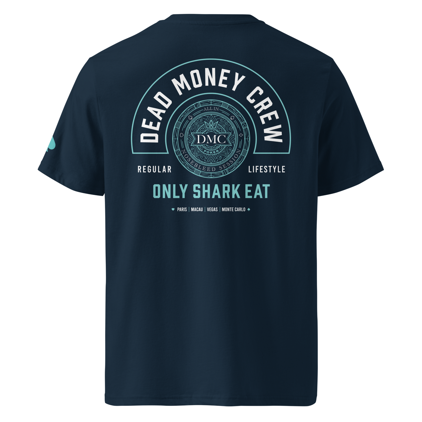 Tee Casino Royal Cyan