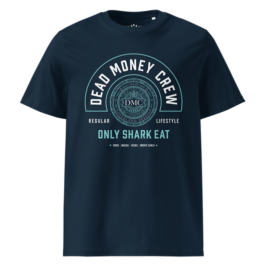 Tee Casino Royal Front Cyan