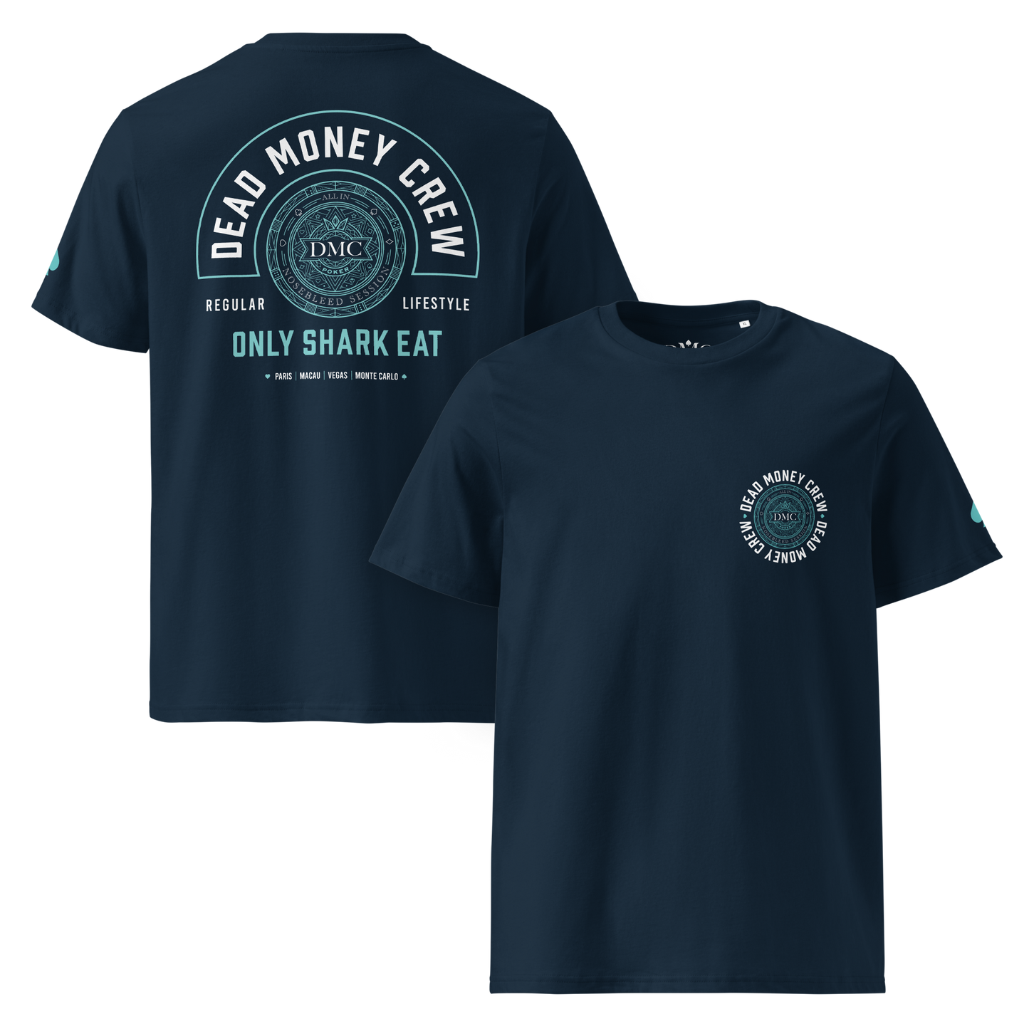 Tee Casino Royal Cyan