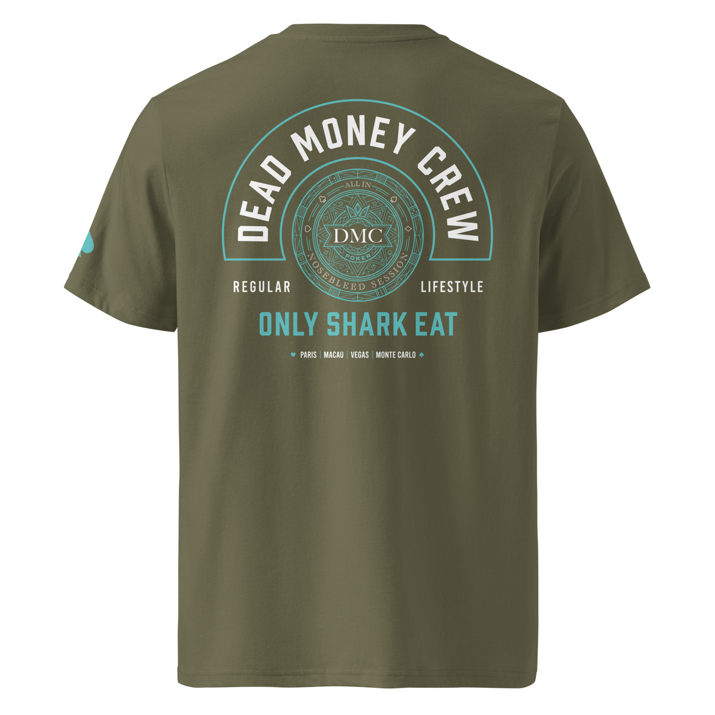 Tee Casino Royal Cyan