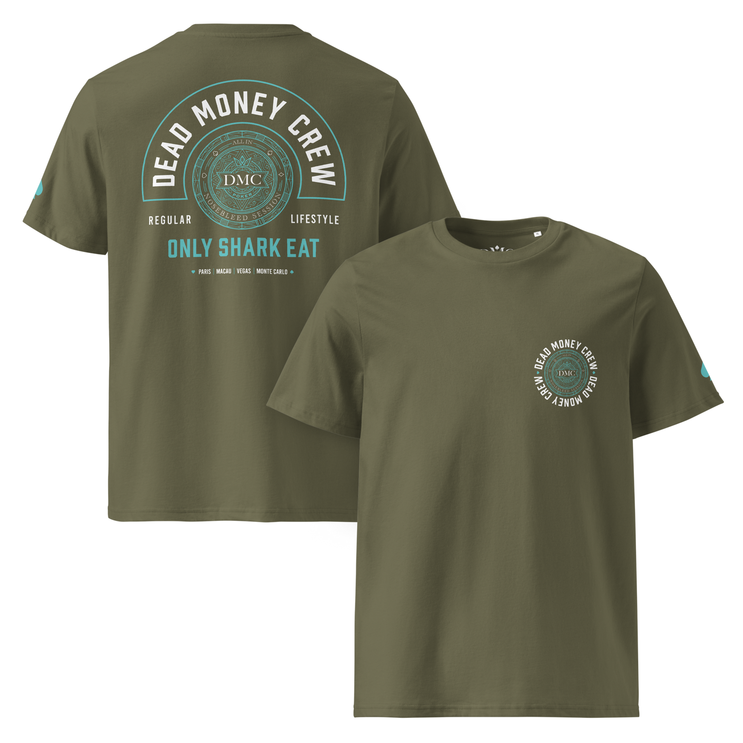 Tee Casino Royal Cyan